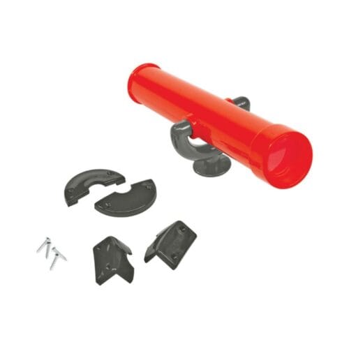 Telescoop - Rood / Grijs