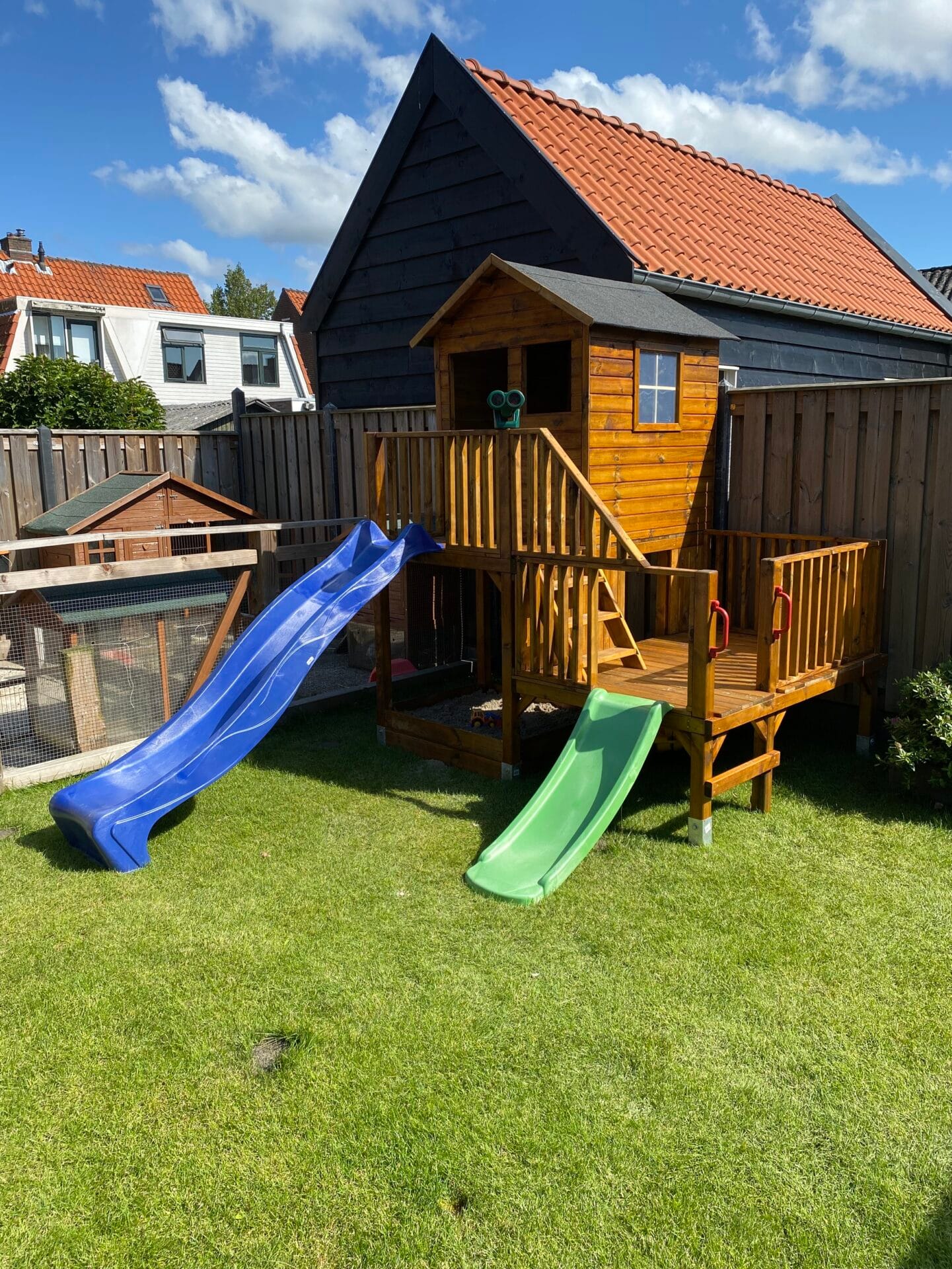 Houten speelhuisje Panter - Afbeelding 12