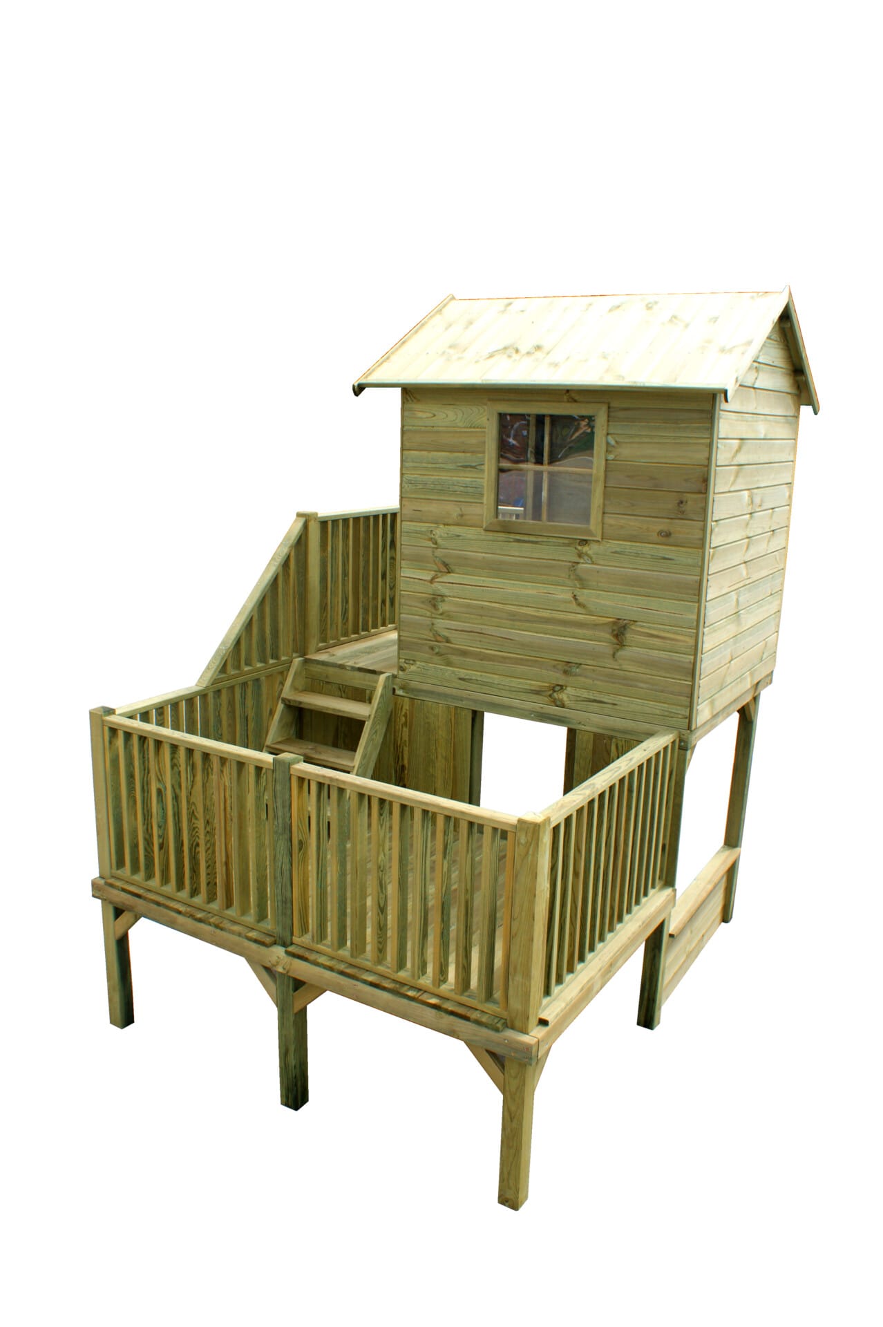 Houten speelhuisje Panter - Afbeelding 3