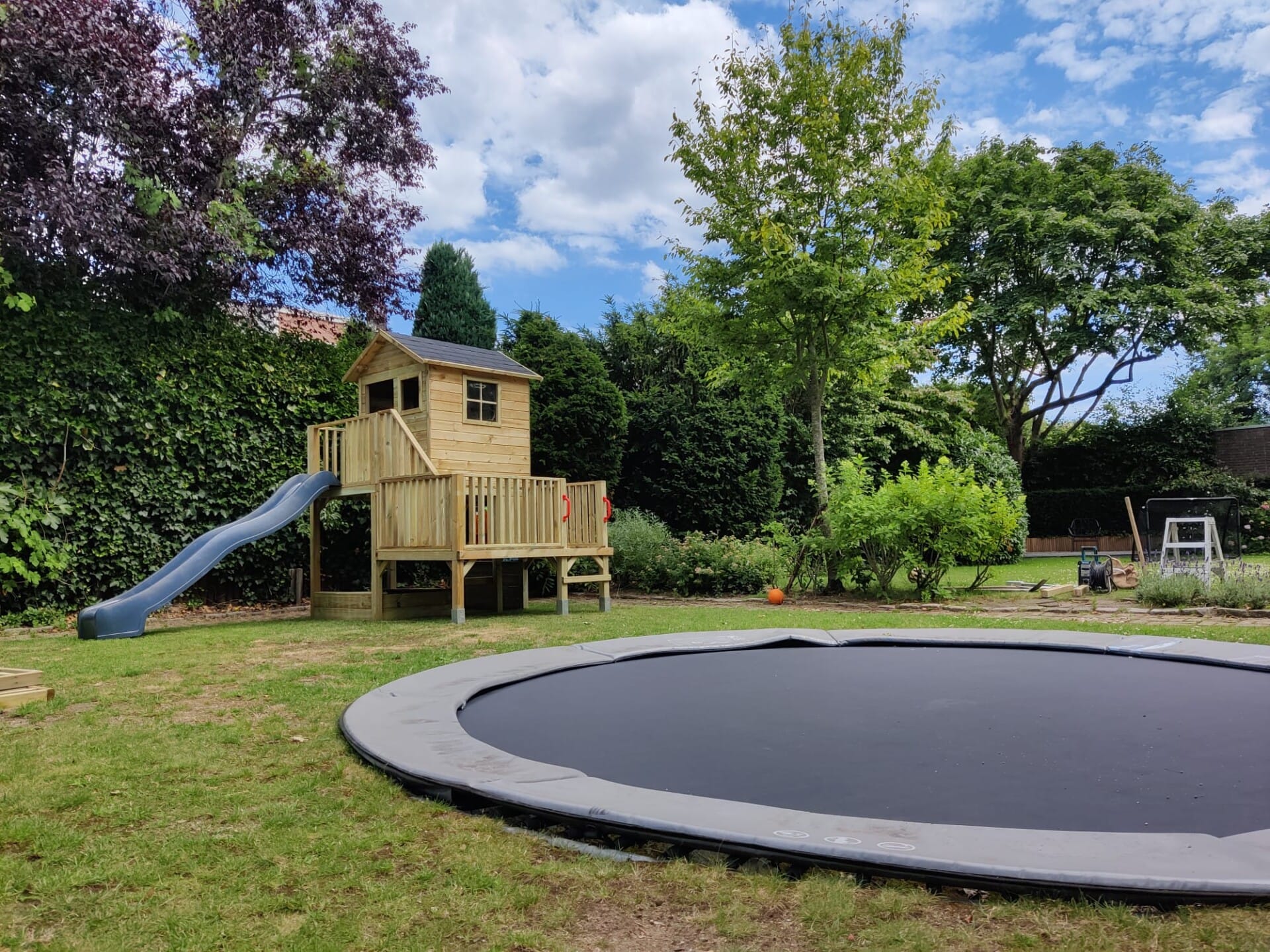 Houten speelhuisje Panter - Afbeelding 8