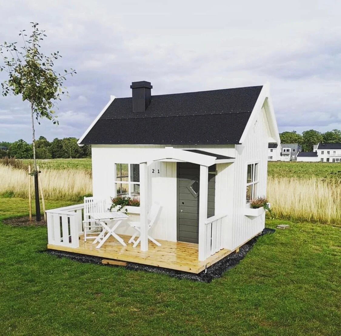 Houten speelhuisje Neushoorn - Premium - Afbeelding 10