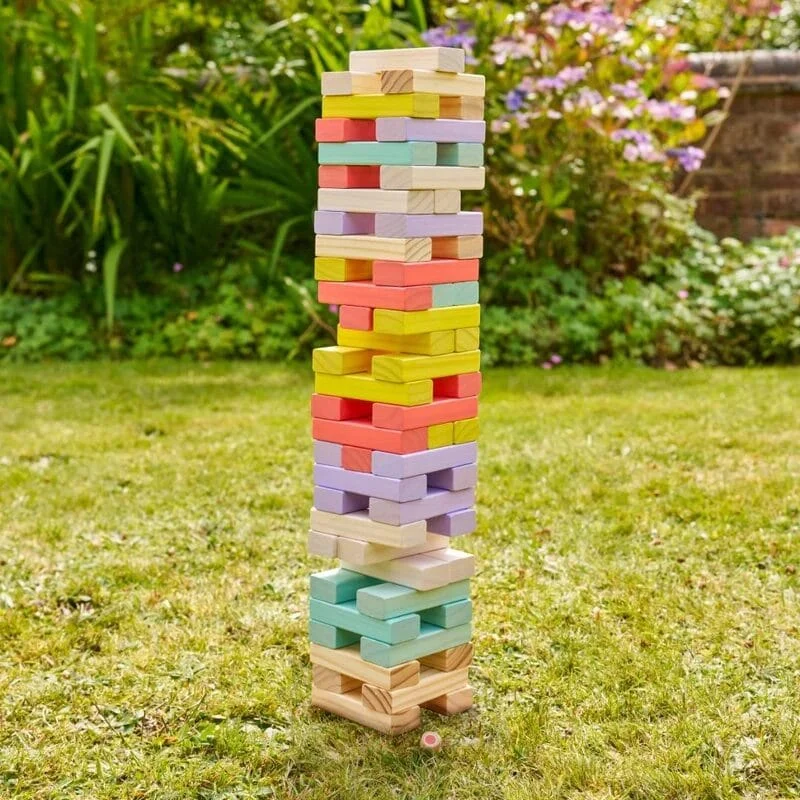 TP Toys - Grote toren | Stapeltoren | Giant Wooden Tumble Tower - Afbeelding 7