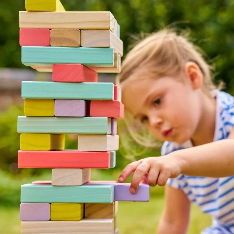 TP Toys - Grote toren | Stapeltoren | Giant Wooden Tumble Tower - Afbeelding 4
