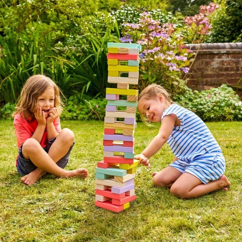 TP Toys - Grote toren | Stapeltoren | Giant Wooden Tumble Tower - Afbeelding 5
