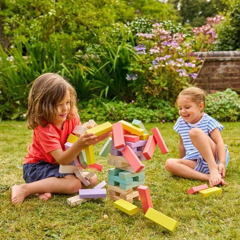 TP Toys - Grote toren | Stapeltoren | Giant Wooden Tumble Tower - Afbeelding 6
