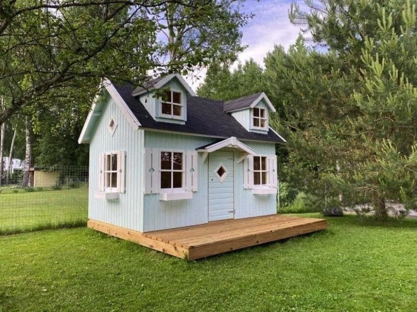 Houten speelhuisje Libelle - Premium - Afbeelding 8