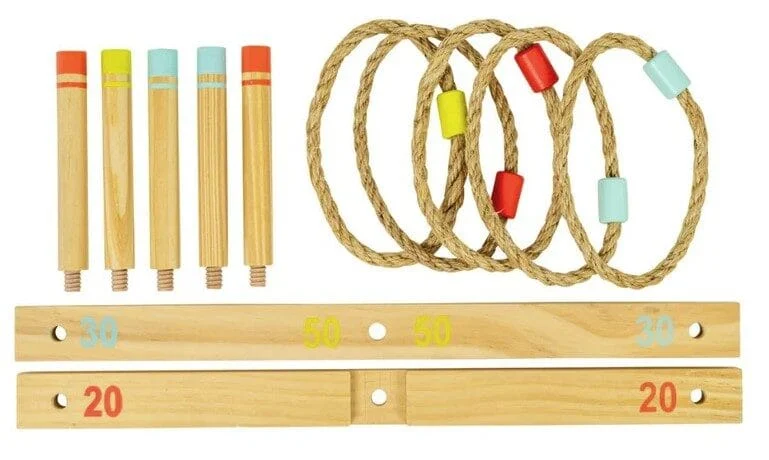 TP Toys - Houten ringwerpspel ringwerp hout, wooden ring toss game - Afbeelding 3