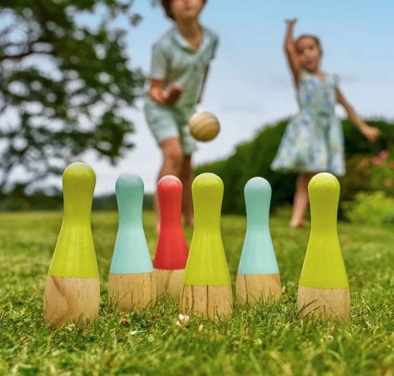 TP Toys - Houten Outdoor Kegels - Afbeelding 4